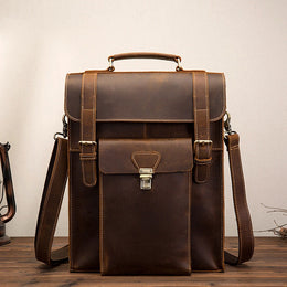 Leather Backpack Men, Leather bag, leather tote bag, leather carryon bag, leather shoulder bag,