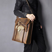 Leather Backpack Men, Leather bag, leather tote bag, leather carryon bag, leather shoulder bag,