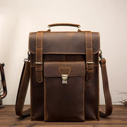 Leather Backpack Men, Leather bag, leather tote bag, leather carryon bag, leather shoulder bag,