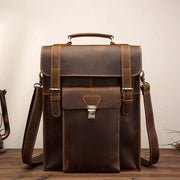 Leather Backpack Men, Leather bag, leather tote bag, leather carryon bag, leather shoulder bag,