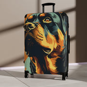 Rottweiler - Suitcase - suitcases - large suitcase - carry on suitcase - luggage - airport - suitcase with wheels  - carry on luggage - gifts for men