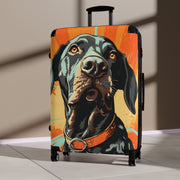 German Shorthaired Pointer - Luggage - Suitcase - suitcases - large suitcase - carry on suitcase - airport - suitcase with wheels - - Showyourgaypride.com