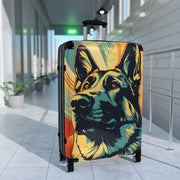 German Shepherd - Carry on suitcase -Suitcase - suitcases - large suitcase - luggage - airport - suitcase with wheels - - Showyourgaypride.com