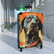 German Shorthaired Pointer - Luggage - Suitcase - suitcases - large suitcase - carry on suitcase - airport - suitcase with wheels - - Showyourgaypride.com