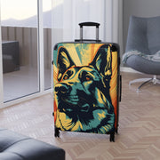 German Shepherd - Carry on suitcase -Suitcase - suitcases - large suitcase - luggage - airport - suitcase with wheels - - Showyourgaypride.com