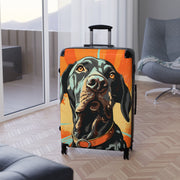German Shorthaired Pointer - Luggage - Suitcase - suitcases - large suitcase - carry on suitcase - airport - suitcase with wheels - - Showyourgaypride.com