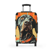 German Shorthaired Pointer - Luggage - Suitcase - suitcases - large suitcase - carry on suitcase - airport - suitcase with wheels - - Showyourgaypride.com