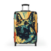 German Shepherd - Carry on suitcase -Suitcase - suitcases - large suitcase - luggage - airport - suitcase with wheels - - Showyourgaypride.com
