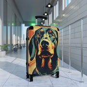 Dachshund - Gifts for men - Suitcase - suitcases - large suitcase - carry on suitcase - luggage - airport - suitcase with wheels - Carry on luggage - Showyourgaypride.com