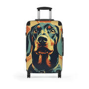 Dachshund - Gifts for men - Suitcase - suitcases - large suitcase - carry on suitcase - luggage - airport - suitcase with wheels - Carry on luggage - Showyourgaypride.com