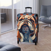 Bulldog - Suitcase - suitcases - airport - large suitcase - carry on suitcase - luggage -  Carry on luggage - gifts for men - suitcase with wheels - Showyourgaypride.com