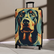 Dachshund - Gifts for men - Suitcase - suitcases - large suitcase - carry on suitcase - luggage - airport - suitcase with wheels - Carry on luggage - Showyourgaypride.com