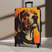 Beagle - Suitcase - suitcases - large suitcase - carry on suitcase - luggage - airport - suitcase with wheels - - Showyourgaypride.com