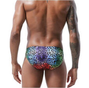 Mens Brief Swimwear - Mens bikini Swimwear - Mens Swimwear Thong -Mens swimwear bikini - Leopard print Mens Bikini - Mens Thong Swimwear - Showyourgaypride.com