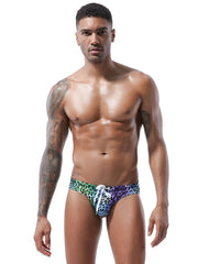 Mens Brief Swimwear - Mens bikini Swimwear - Mens Swimwear Thong -Mens swimwear bikini - Leopard print Mens Bikini - Mens Thong Swimwear - Showyourgaypride.com