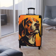 Beagle - Suitcase - suitcases - large suitcase - carry on suitcase - luggage - airport - suitcase with wheels - - Showyourgaypride.com