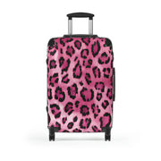 Ladies' suitcase, Women suitcase, Ladies Pink Cheetah Suitcase, Ladies Pink Leopard Suitcase, Animal Print Suitcase, Women carryon bag - Showyourgaypride.com