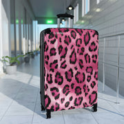 Suitcase - Women's Suitcase - Women Suitcase - Suitcase for women - Women's suitcase pink cheetah - Women's suitcase leopard print  - animal - Showyourgaypride.com