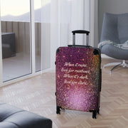 Women's Suitcase, Suitcase for Women, Woman's Suitcase, Suitcase for woman Pride Suitcase,  LGBTQ Suitcase, Lesbian suitcase, - Showyourgaypride.com