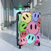 Women's Suitcase, Women Suitcase, Suitcase for Women, Smiley Face Suitcase, Happy Face Suitcase, Smiley Suitcase, Suitcase, Luggage - Showyourgaypride.com