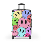 Women's Suitcase, Women Suitcase, Suitcase for Women, Smiley Face Suitcase, Happy Face Suitcase, Smiley Suitcase, Suitcase, Luggage - Showyourgaypride.com