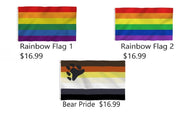Gay Pride Flag, Rainbow Pride Flag, Gay Flag, Rainbow Flag, Pride Flag, Pride Rainbow Flag, LGBTQ Pride Flag, Queer Flag, Gay Fetish Flag - Showyourgaypride.com