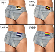 Mens Brief Swimwear - Mens bikini Swimwear - Mens Swimwear Thong -Mens swimwear bikini - Vintage Mens Bikini - Mens Thong Swimweaar - Showyourgaypride.com