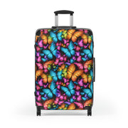 Ladies suitcase, women suitcase, women carryon, Butterfly suitcase, butterfly luggage, butterfly travel bag, butterfly carryon - Showyourgaypride.com