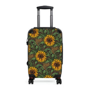 Suitcase, Ladies suitcase, women suitcase, women carryon, Sunflower suitcase, Sunflower luggage, Sunflower travel bag, Sunflower carryon - Showyourgaypride.com