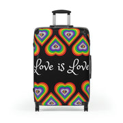 LGBT Suitcase,, Pride Suitcase, Bisexual Suitcase, LGBT Suitcase, Lesbian suitcase, Rainbow Flag suitcase, Queer Suitcase, Suitcase, luggage - Showyourgaypride.com