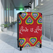 LGBT Suitcase, Pride Suitcase, Bisexual Suitcase, LGBT Suitcase, Lesbian suitcase, Rainbow Flag suitcase, Queer Suitcase, Suitcase, luggage - Showyourgaypride.com