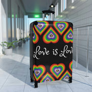 LGBT Suitcase,, Pride Suitcase, Bisexual Suitcase, LGBT Suitcase, Lesbian suitcase, Rainbow Flag suitcase, Queer Suitcase, Suitcase, luggage - Showyourgaypride.com