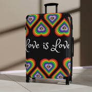 LGBT Suitcase,, Pride Suitcase, Bisexual Suitcase, LGBT Suitcase, Lesbian suitcase, Rainbow Flag suitcase, Queer Suitcase, Suitcase, luggage - Showyourgaypride.com