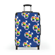 LGBT Suitcase, Pride Suitcase, Bisexual Suitcase, LGBT Suitcase, Lesbian suitcase, Rainbow Flag suitcase, Queer Suitcase, Suitcase, luggage - Showyourgaypride.com