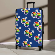 LGBT Suitcase, Pride Suitcase, Bisexual Suitcase, LGBT Suitcase, Lesbian suitcase, Rainbow Flag suitcase, Queer Suitcase, Suitcase, luggage - Showyourgaypride.com