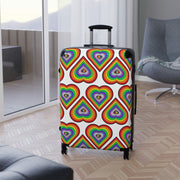 LGBT Suitcase, Pride Suitcase, Bisexual Suitcase, LGBT Suitcase, Lesbian suitcase, Rainbow Flag suitcase, Queer Suitcase, Suitcase, luggage - Showyourgaypride.com