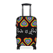 LGBT Suitcase,, Pride Suitcase, Bisexual Suitcase, LGBT Suitcase, Lesbian suitcase, Rainbow Flag suitcase, Queer Suitcase, Suitcase, luggage - Showyourgaypride.com