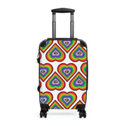 LGBT Suitcase, Pride Suitcase, Bisexual Suitcase, LGBT Suitcase, Lesbian suitcase, Rainbow Flag suitcase, Queer Suitcase, Suitcase, luggage - Showyourgaypride.com
