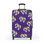 LGBT Suitcase, Pride Suitcase, Bisexual Suitcase, LGBT Suitcase, Lesbian suitcase, pride luggage, Queer suitcase,  luggage, gay pride - Showyourgaypride.com