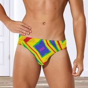 Men’s bikini swimwear, men’s swimwear bikini, gay pride men's bikini, men’s swim trunks, swim trunks, twink, twink swimsuit, men’s swimwear - Showyourgaypride.com