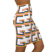 Gay PRIDE , Pencil Skirt, Womens Skirt, work skirt, gay clothes, gay pride clothing, gay outfit, queer clothes, gay clothing, queer clothing - Showyourgaypride.com