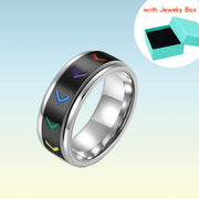 Gay Commitment Rings, Gay Ceremony Rings, Rainbow Rings, Gay Pride Rings, Gay Marriage rings, Gay jewelry, gay rings, pride rings, - Showyourgaypride.com