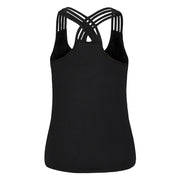 Women's Star Criss Cross Back Tank Top Vest Sleeveless Tees - Showyourgaypride.com
