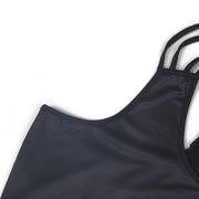 Women's Star Criss Cross Back Tank Top Vest Sleeveless Tees - Showyourgaypride.com