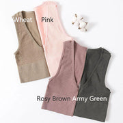 Small Camisole Solid Color Tights Women's Summer Fashion Sexy V-Neck Tights - Showyourgaypride.com