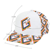 Custom All Over Print Unisex Adjustable Curved Bill Baseball Hat - Showyourgaypride.com