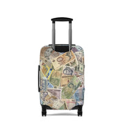 World Currency Suitcase Luggage Cover, perfect luggage cover for a world traveler, always find your covered suit case in baggage claim! - Showyourgaypride.com