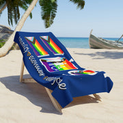 Gay Pride Equality Elevates Everyone Beach Towel- Gay pride towel - Showyourgaypride.com