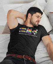 Equality Elevates Everyone Shirt, Rainbow Flag Shirt, Gay Pride Shirt, Pride Month Shirt, Gay Rights Shirt, Gay Rainbow Shirt, Pride - Showyourgaypride.com