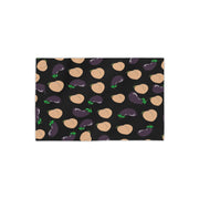 Gay Pride Bottom and Top (peach and eggplant) Beach Towel (purple). Perfect for summer fun at Pride or at the beach! - Showyourgaypride.com